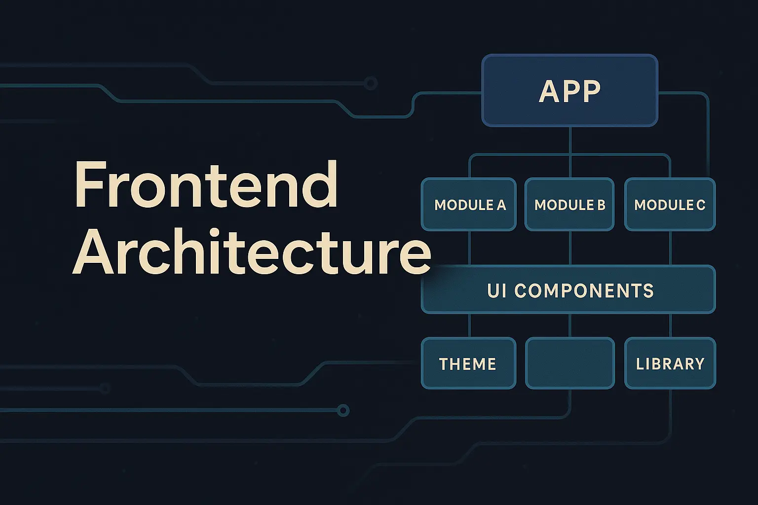 Beyond Pretty Code: Frontend Architecture with Purpose