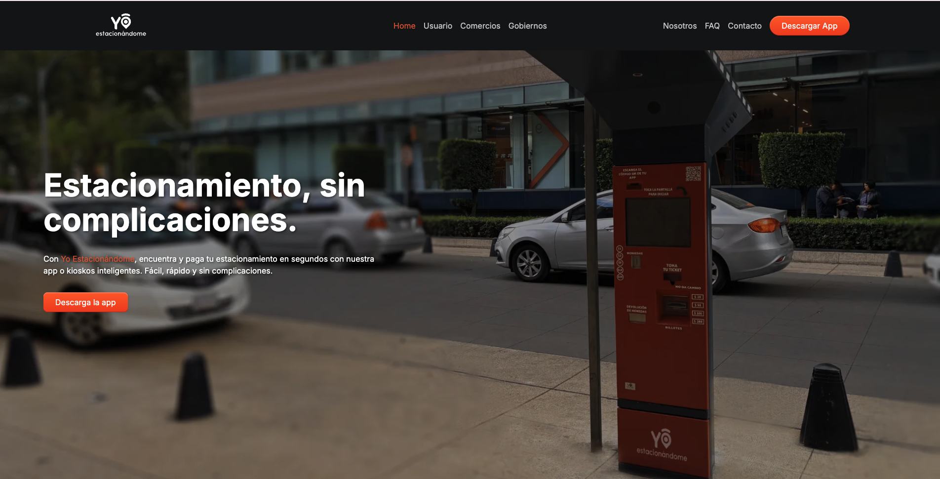 Yó Estacionándome - Smart Parking Management Platform