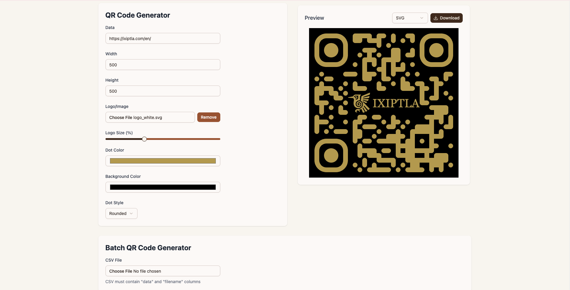 QR Generator - QR Code Tool